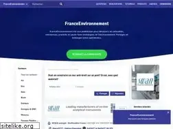 Sites similar to franceenvironnement.com