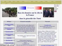 Sites similar to francegenocidetutsi.org