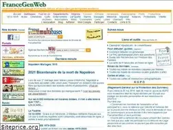 Sites similar to francegenweb.com