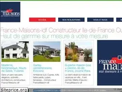 Sites similar to francemaisons-idf.com
