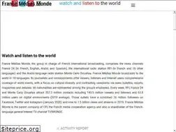 Sites similar to francemediasmonde.com