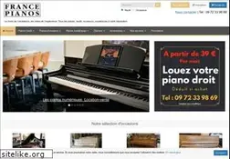 Sites similar to francepianos.com