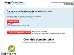 Sites similar to francescalombardo.com