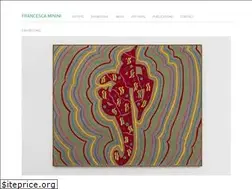 Sites similar to francescaminini.it