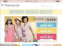 Sites similar to francescas.com