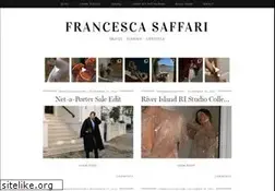 Sites similar to francescasaffari.com