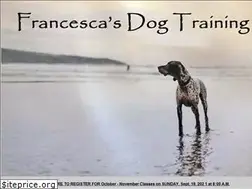 Sites similar to francescasdogtraining.com