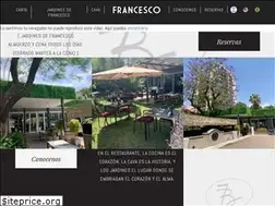Sites similar to francescoristorante.com.ar