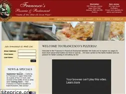 Sites similar to francescospizzanyc.com