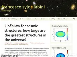 Sites similar to francescosyloslabini.info