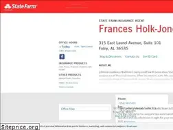 Sites similar to francesholkjones.com