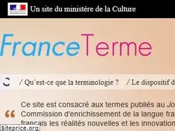 Sites similar to franceterme.culture.fr