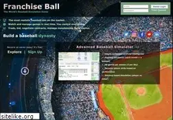 Sites similar to franchiseball.com