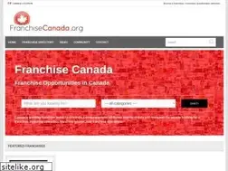 Sites similar to franchisecanada.org