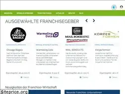 Sites similar to franchisecheck.de