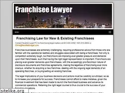 Sites similar to franchiseelawyer.ca