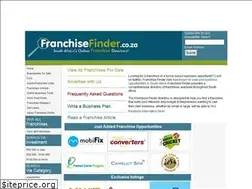 Sites similar to franchisefinder.co.za