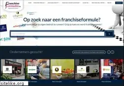 Sites similar to franchiseformules.nl