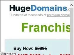 Sites similar to franchisehound.com