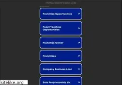 Sites similar to franchiseinfosite.com