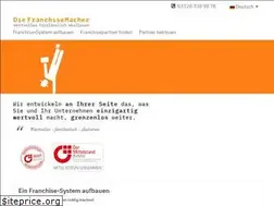 Sites similar to franchisemacher.de