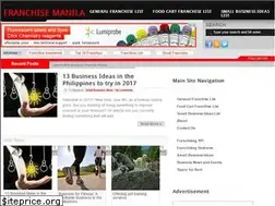Sites similar to franchisemanila.com