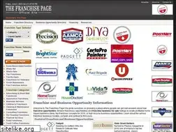 Sites similar to franchisepage.com