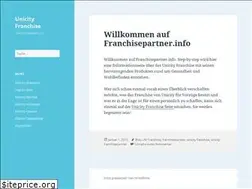 Sites similar to franchisepartner.info