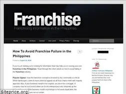 Sites similar to franchisephilippines.org