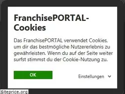 Sites similar to franchiseportal.at