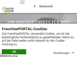 Sites similar to franchiseportal.de