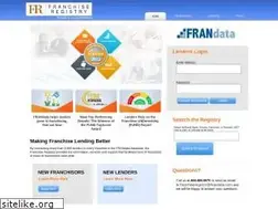 Sites similar to franchiseregistry.com