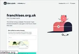 Sites similar to franchises.org.uk