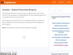 Sites similar to franchisestart.in