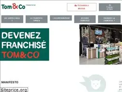 Sites similar to franchisetomandco.be