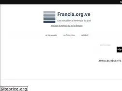 Sites similar to francia.org.ve