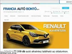 Sites similar to franciaautobonto.hu