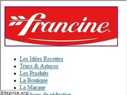 Sites similar to francine.com