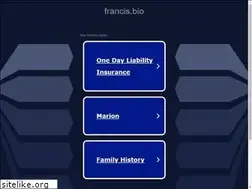 Sites similar to francis.bio