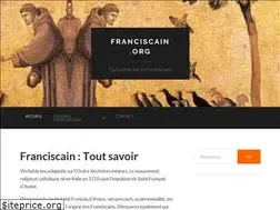 Sites similar to franciscain.org