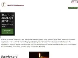 Sites similar to franciscanmissionassoc.org