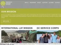 Sites similar to franciscanmissionservice.org