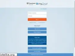 Sites similar to franciscanmychart.org