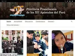 Sites similar to franciscanos.pe