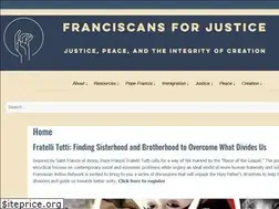 Sites similar to franciscansforjustice.org