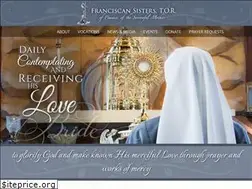 Sites similar to franciscansisterstor.org