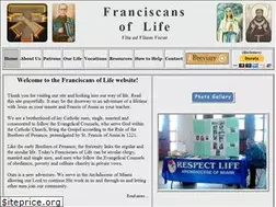Sites similar to franciscansoflife.org