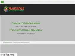 Sites similar to franciscos.net