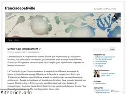 Sites similar to francisdepetiville.wordpress.com
