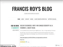 Sites similar to francisdroy.wordpress.com